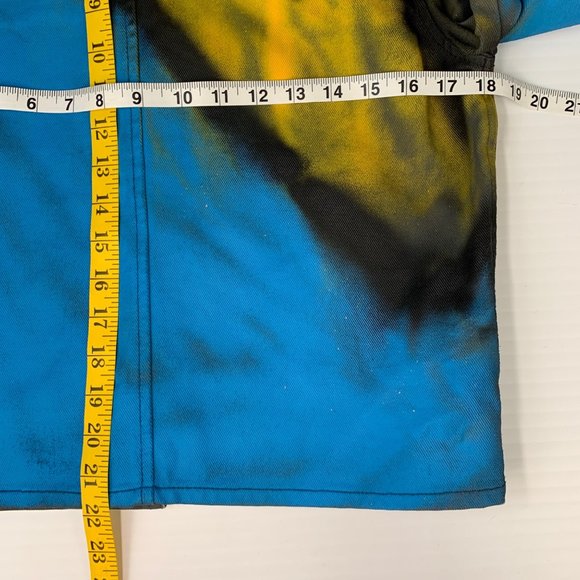 Marithe Francois Girbaud Jacket Womens Medium M One Of A Kind Hand Painted Coat - Picture 10 of 12